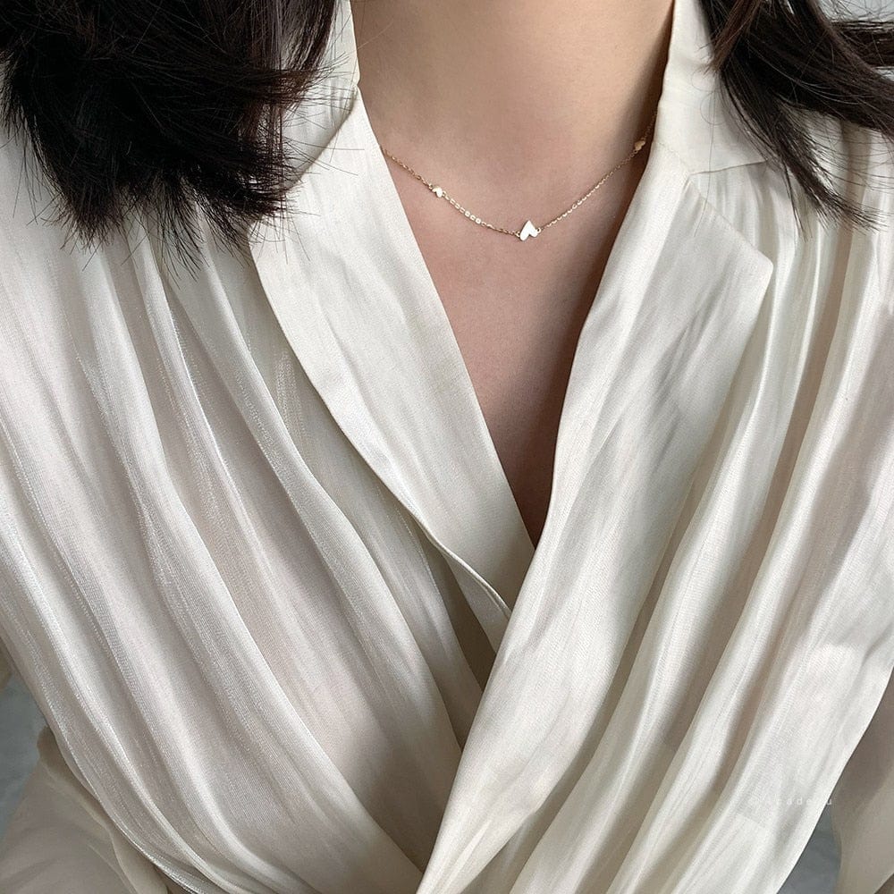 Victoria London 18k Gold Copy of Duo Medallion Necklace