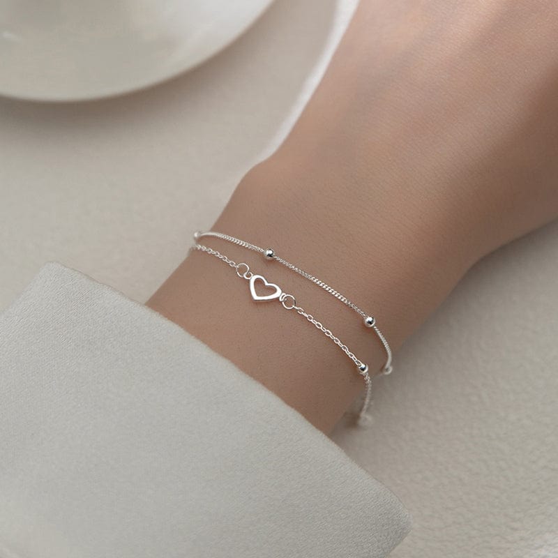 Victoria London Sterling Silver Copy of Simple Bar Bracelet