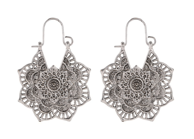 Victoria London Earrings Limited Edition: Floral Mandala Earrings
