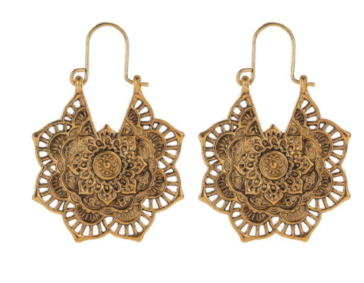 Victoria London Earrings Limited Edition: Floral Mandala Earrings