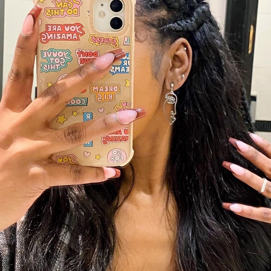 Victoria London Earrings Picasso Face Earrings