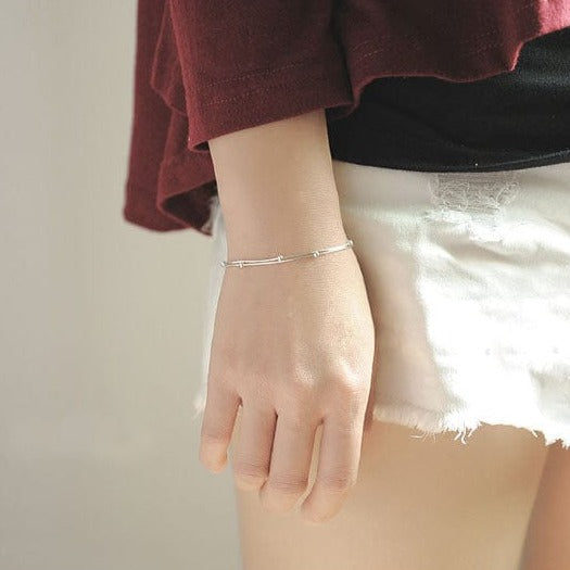 Victoria London Minimalist Bead Bracelet