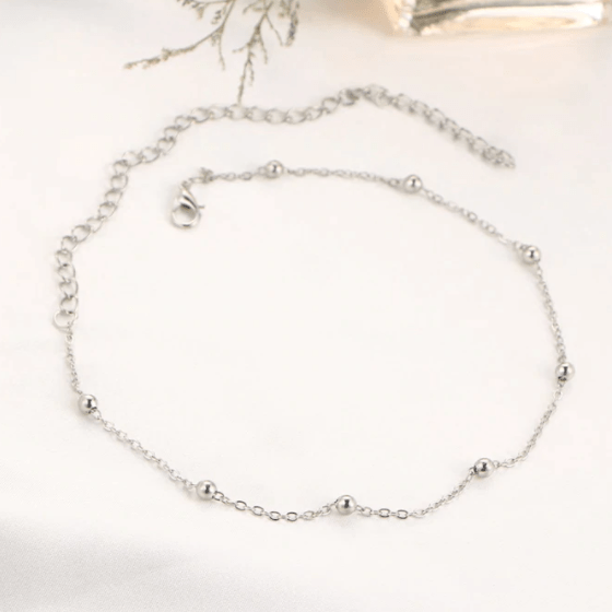 Victoria London Necklace Beaded Choker Necklace