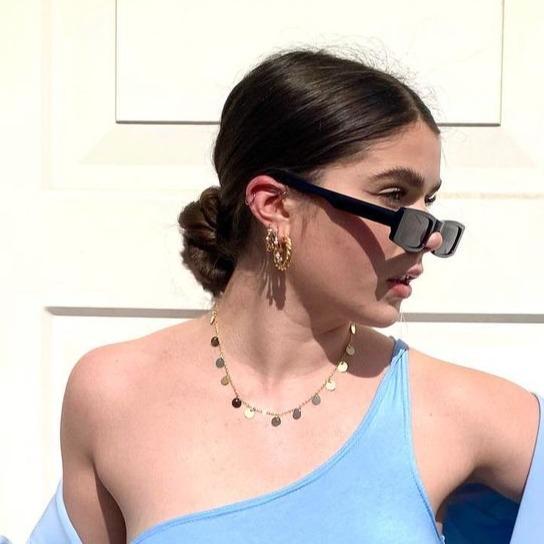 Victoria London Necklace Gold Coin Choker Necklace