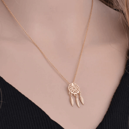 Victoria London Necklace Dreamcatcher Pendant Necklace