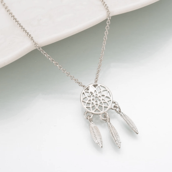 Victoria London Necklace Dreamcatcher Pendant Necklace
