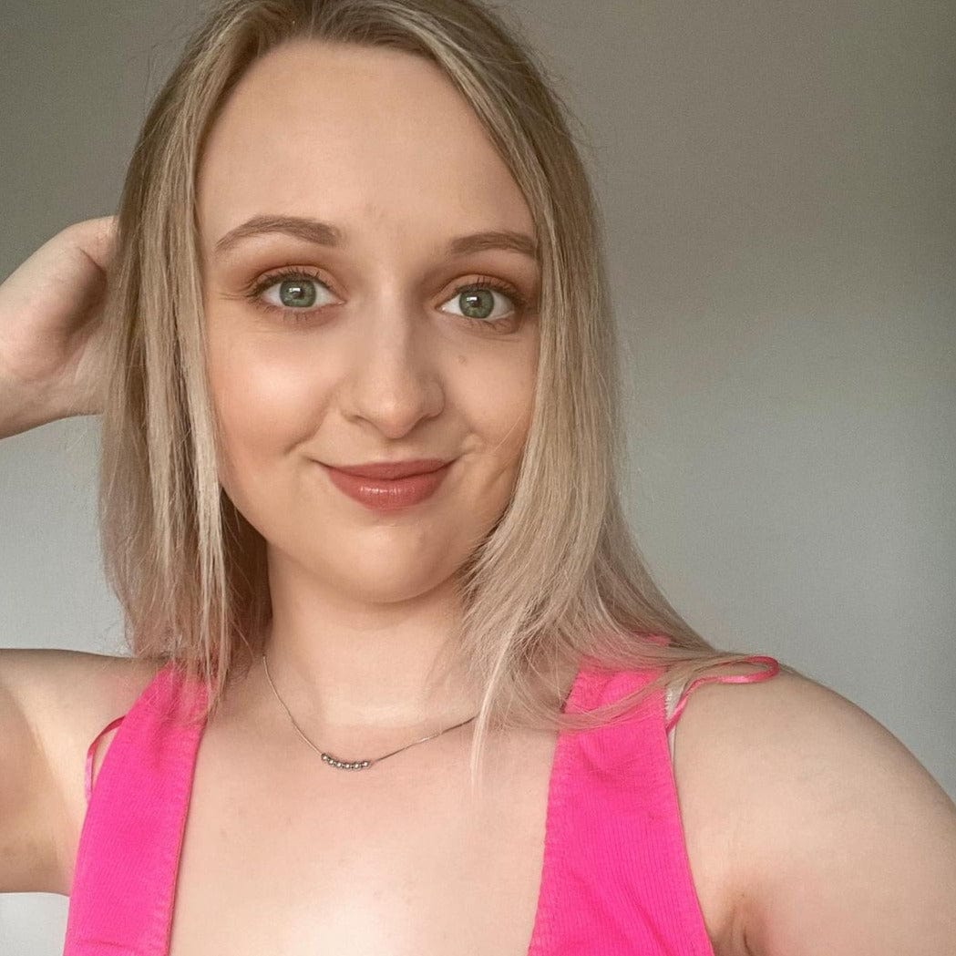 Victoria London Necklaces Sterling Silver 'For Eternity' Beaded Necklace