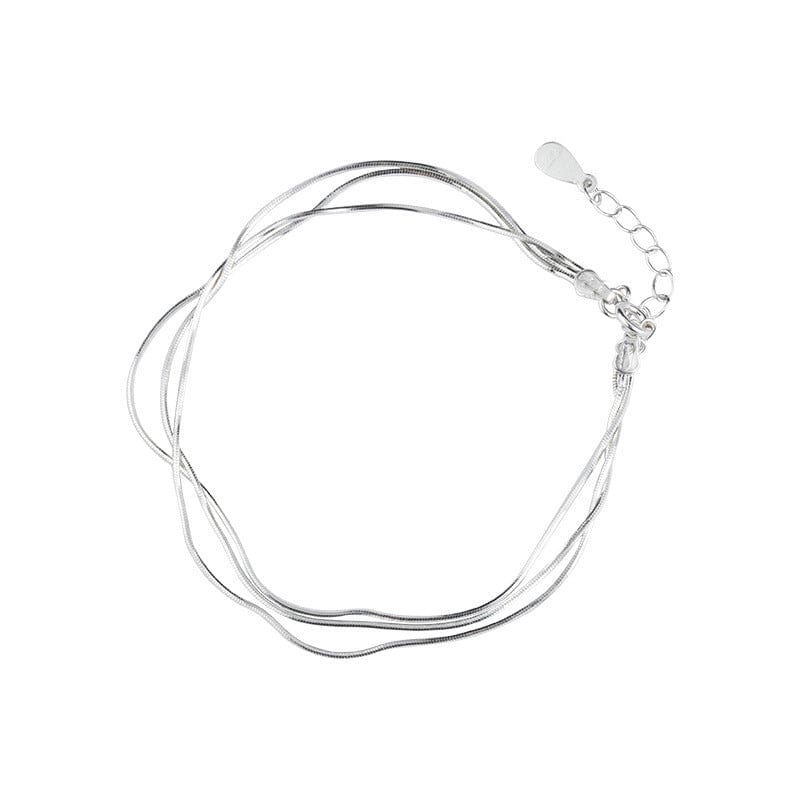 Victoria London Sterling Silver Ripple Bracelet